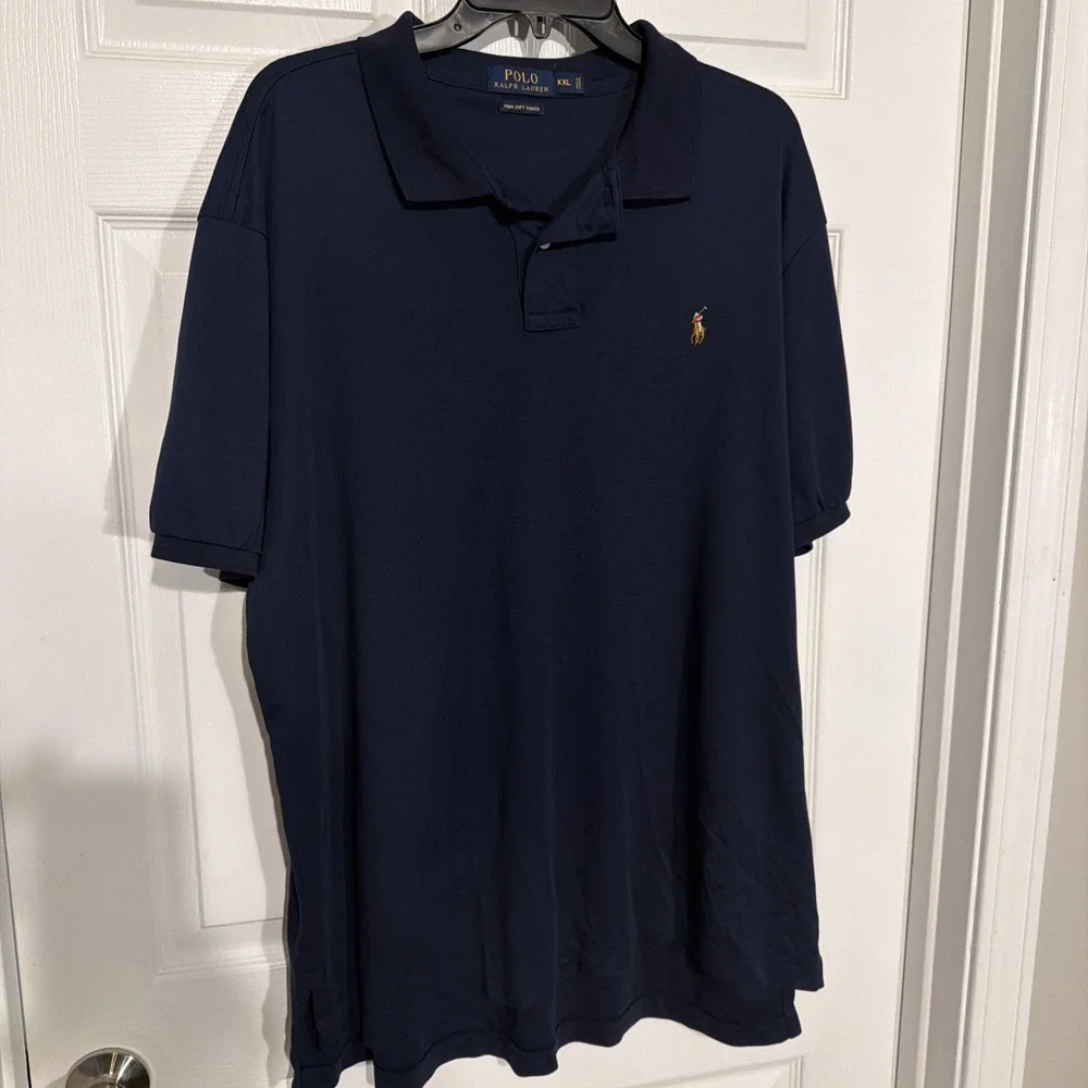 Polo Ralph Lauren Men's Short Sleeve Polo Shirt Size XXL Navy